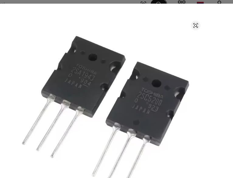 6PCS 2SC5200 TO-3P  2SA1943 A1943